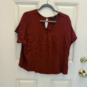 Madewell Rhyme Women's Rust Top
